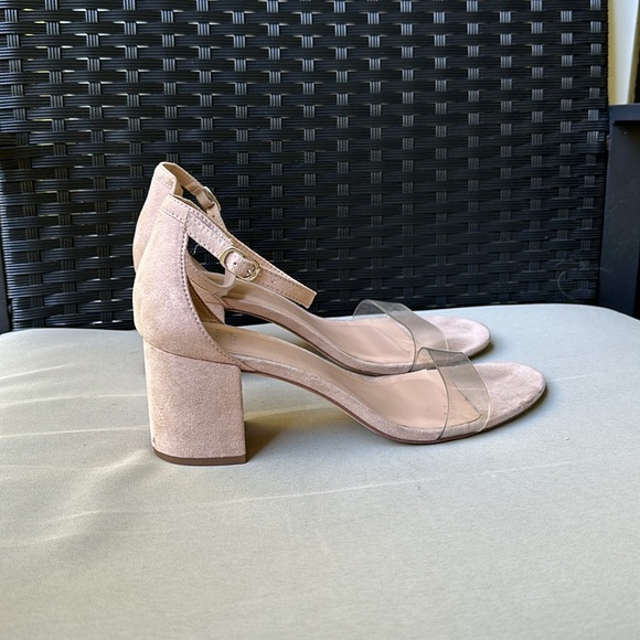 A new day | Nude block heel | clear strap - Picture 3 of 3